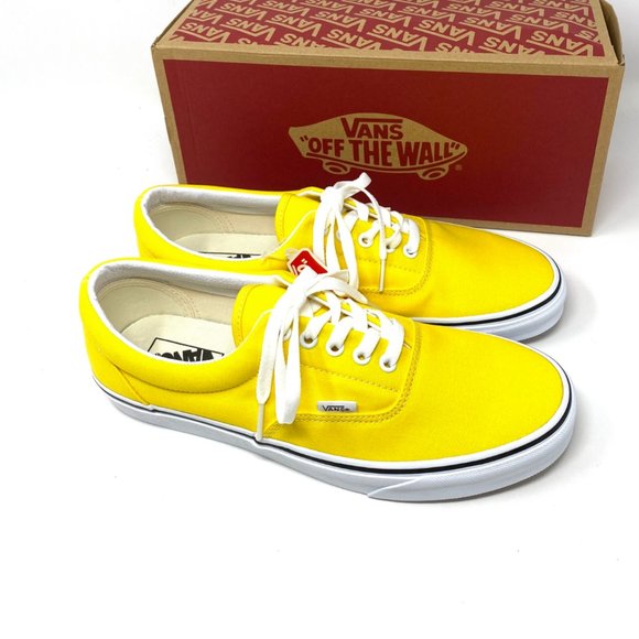 Vans Legendary Era Cyber Yellow Canvas Skate Sneakers Men's Size 9.5 VN0A54F1CA1 - Picture 7 of 11